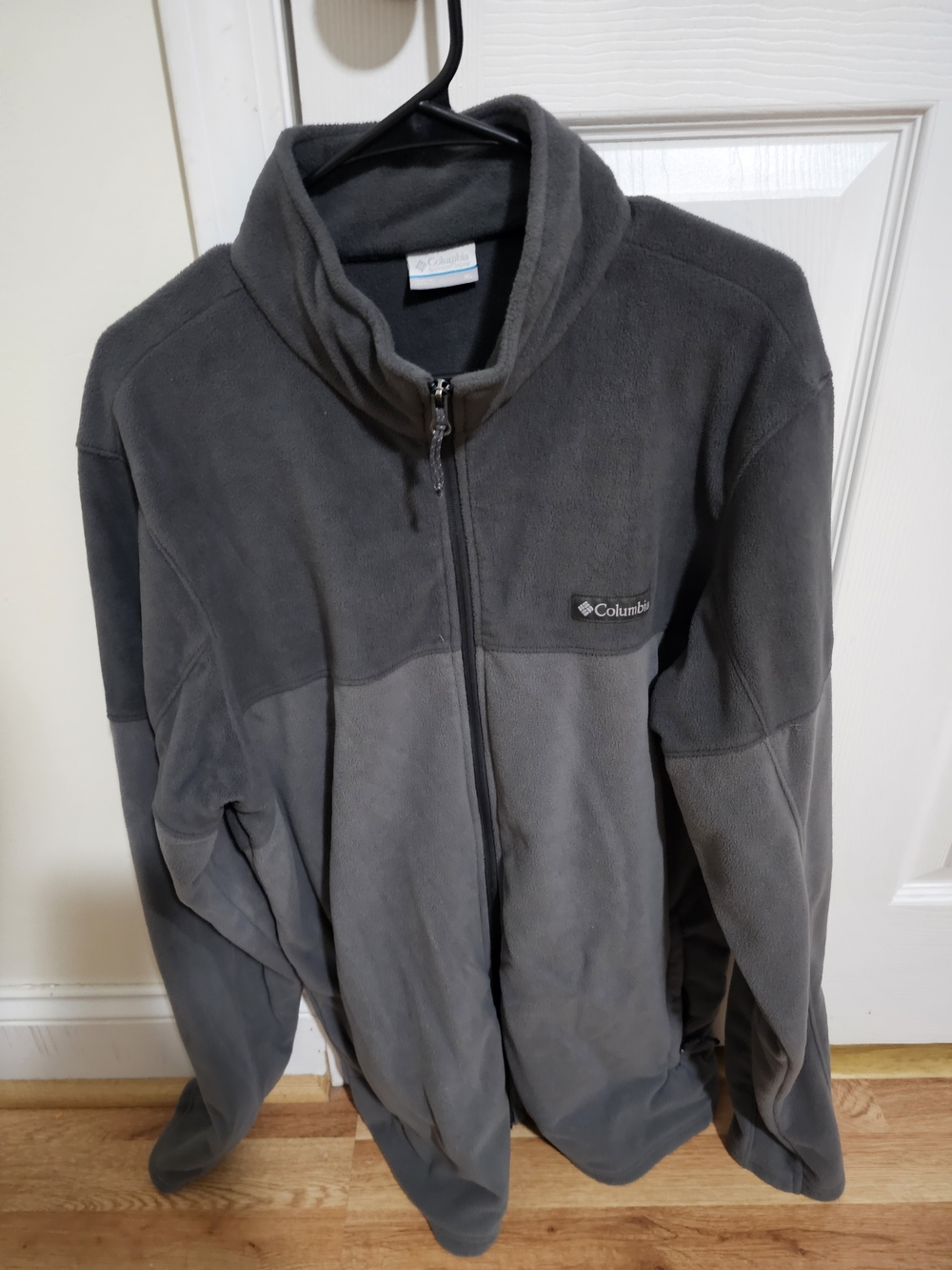 Columbia Men’s Full-Zip Fleece Jacket - Charcoal Gray
